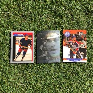 Vintage Mark Messier cards (3)